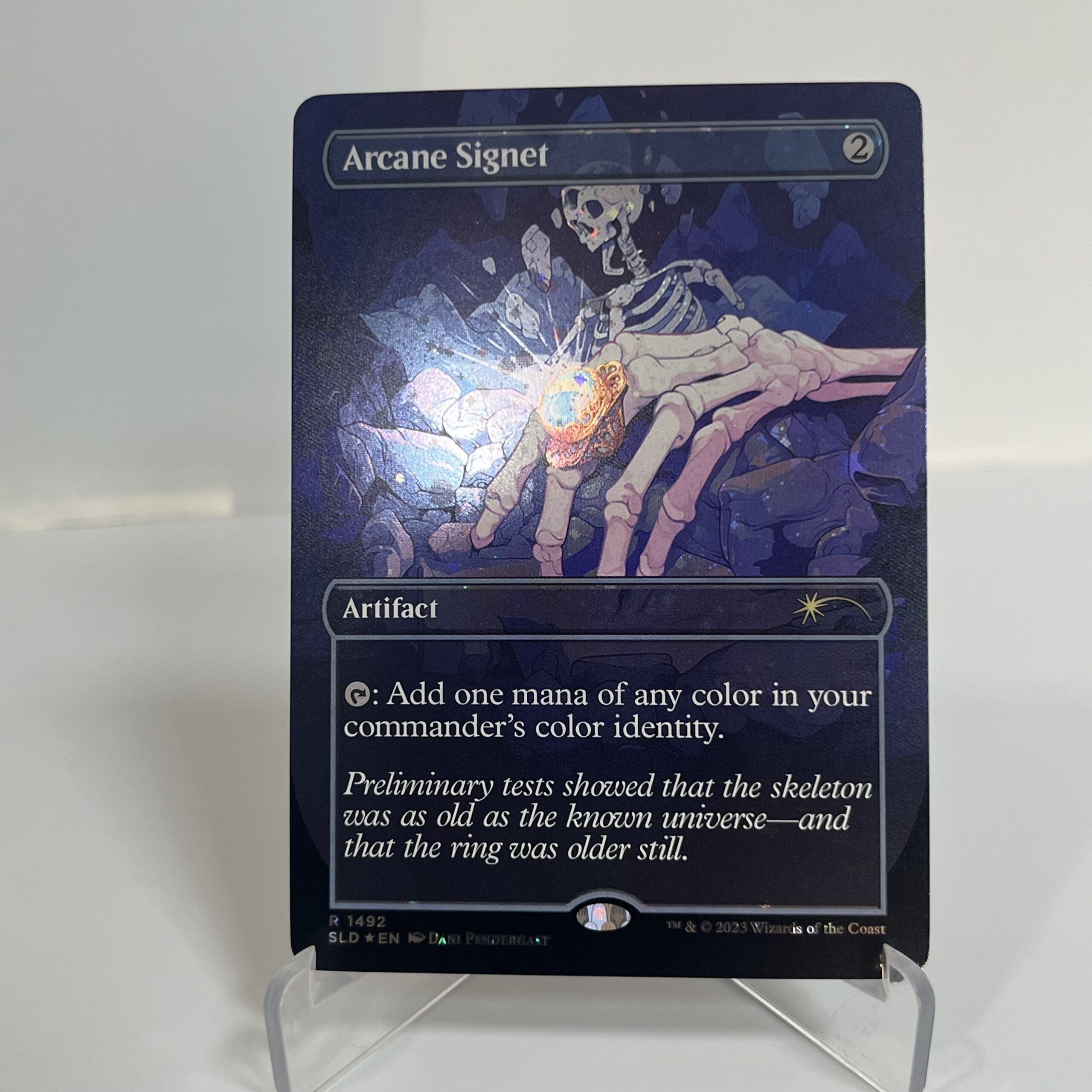 Arcane Signet SLD #1492 Galaxy Foil