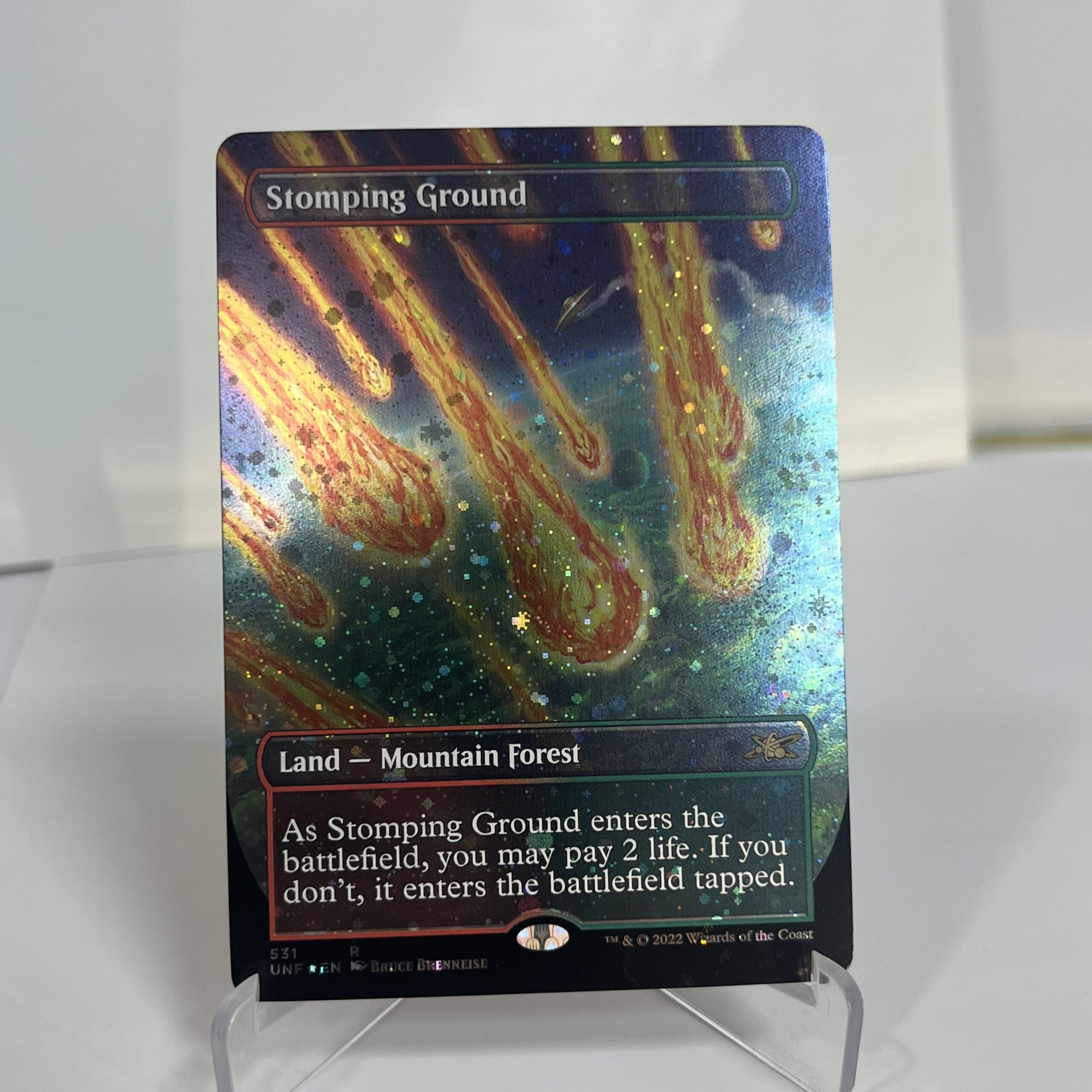 Stomping Ground UNF #531 Galaxy Foil