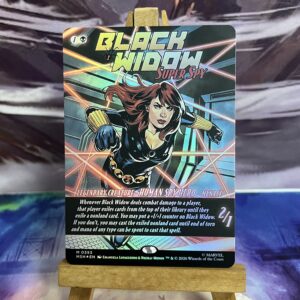 Black Widow, Super Spy MSH Comic #393 Foil