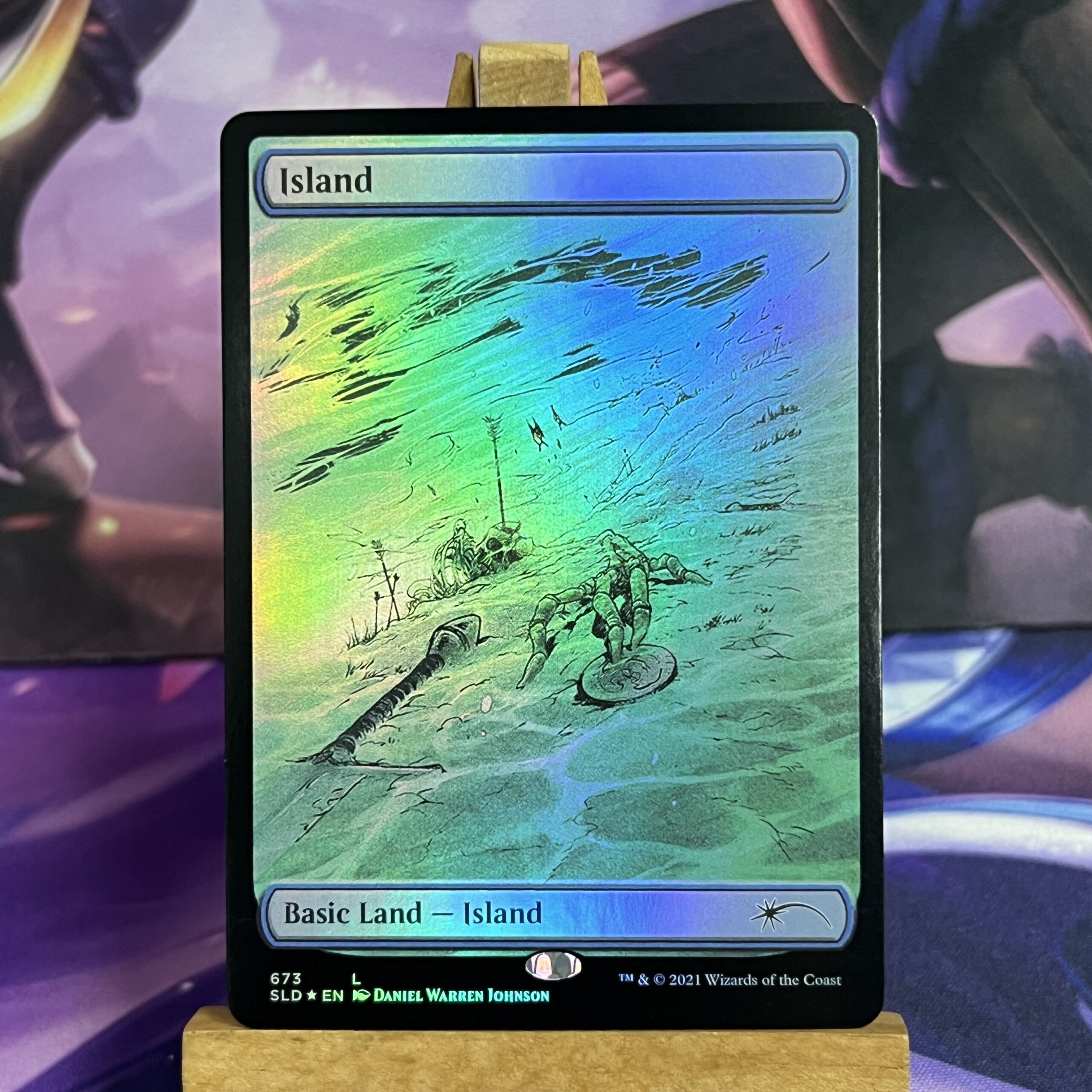 Island SLD# 673 foil