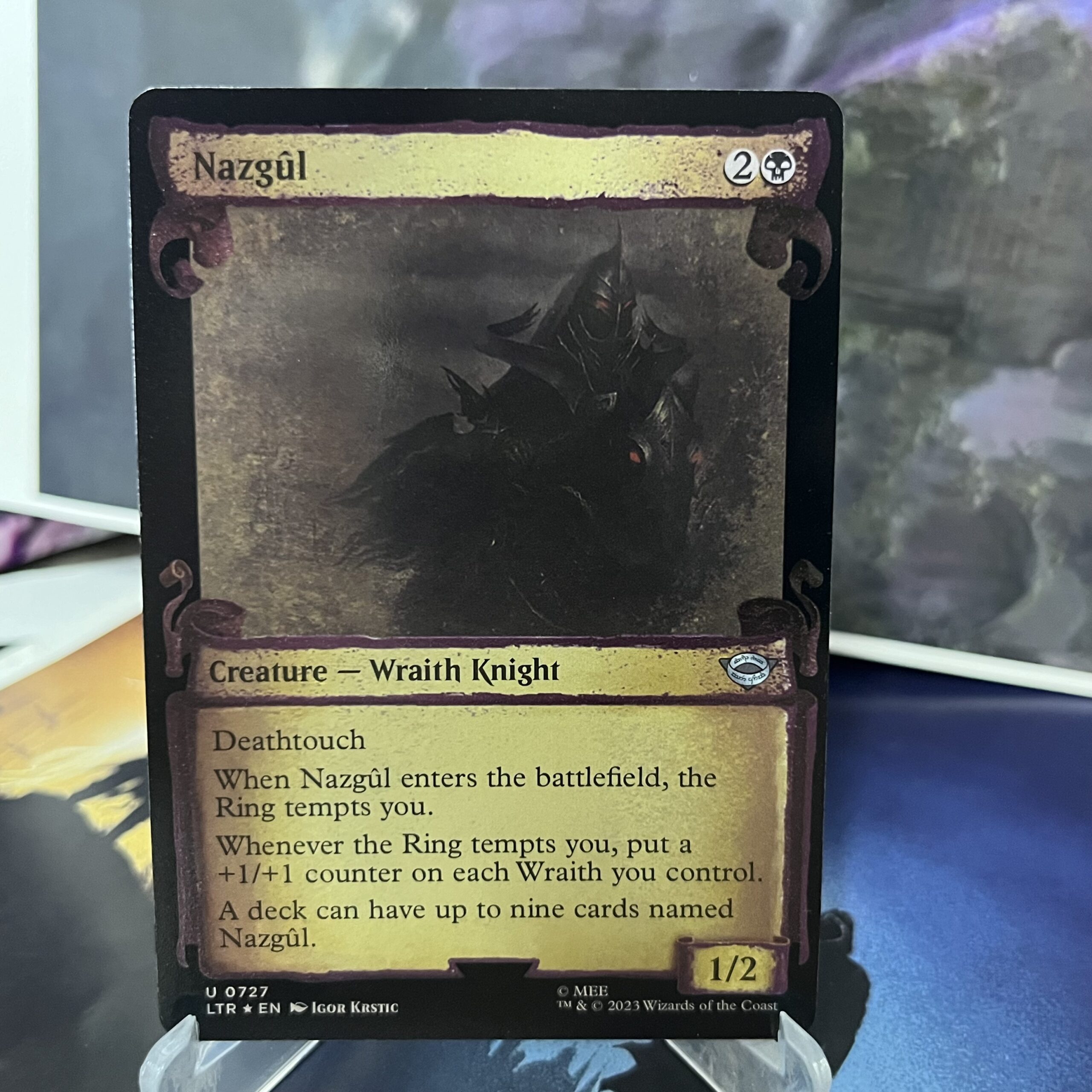 Nazgul LTR #727 Silver Foil