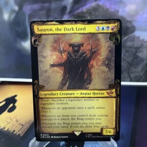Sauron the Dark Lord LTR #675 Silver Foil