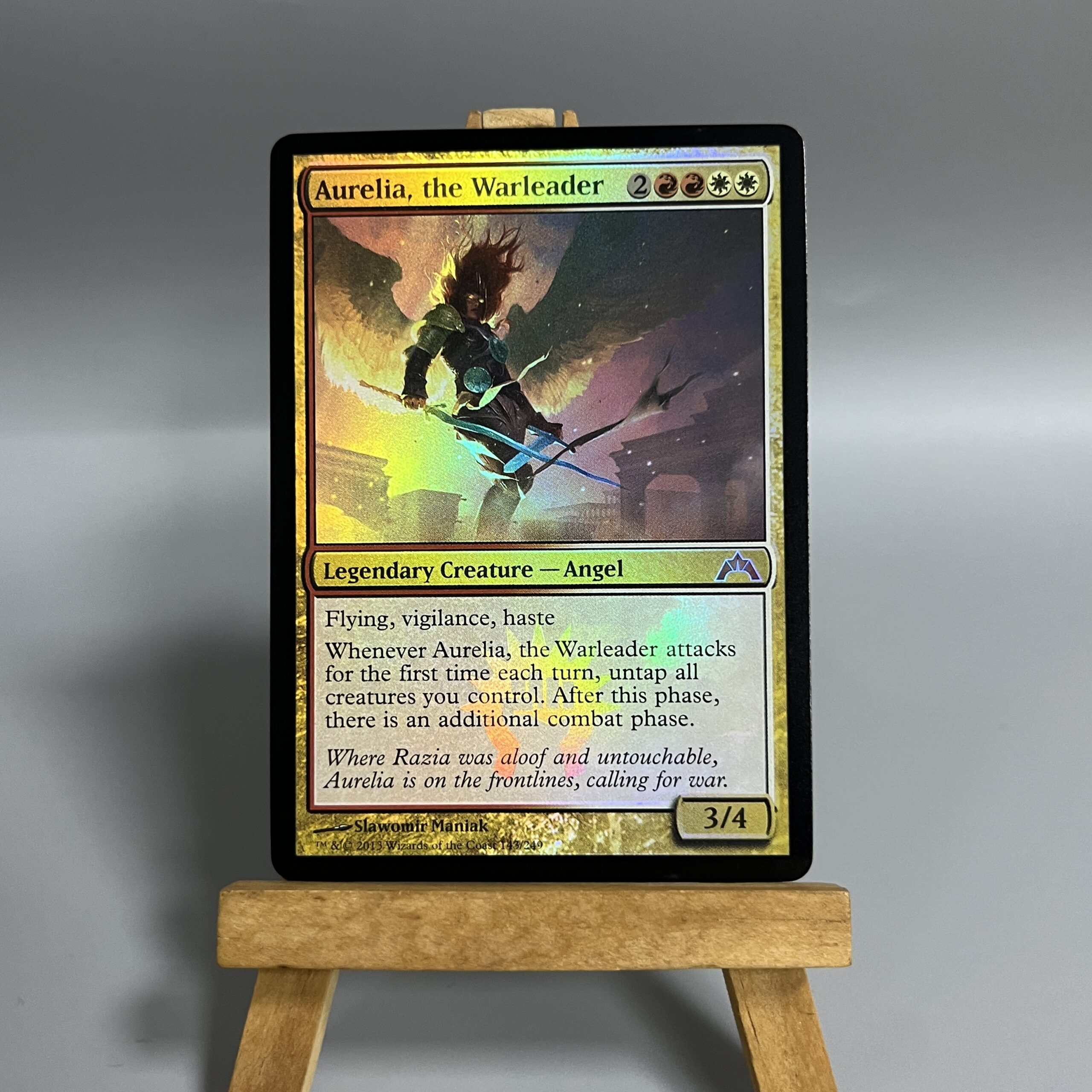 Aurelia, the Warleader GTC #143 Foil